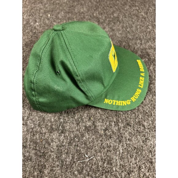 Vintage John Deer Nothing Runs Like A Deer Cap Hat SnapBack - Picture 9 of 9